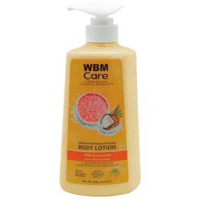 Extra Moisturizing Body Lotion with Milk And Coconut - 300ml | WBM Care